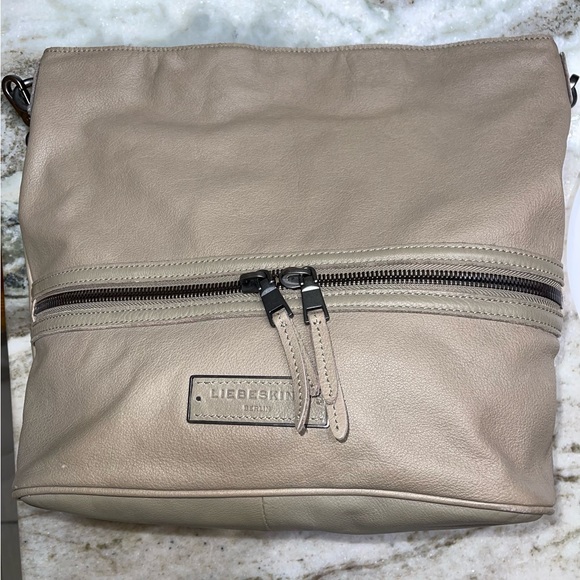 LIEBESKIND Berlin Fenja Zip Shoulder Bag Hobo - Picture 15 of 15